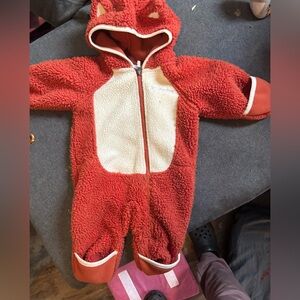 Columbia foxy bunting snow coat size 3-6